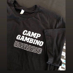 ISO Childish Gambino Camp T-Shirt